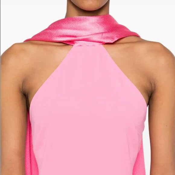 Solace London Ophelia Maxi Dress Pink - Picture 2 of 7